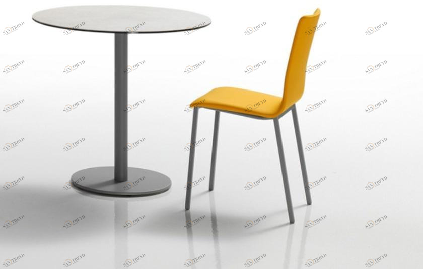 MOBLIBERICA Стул из мягкой ткани Koko sun-id-1358047