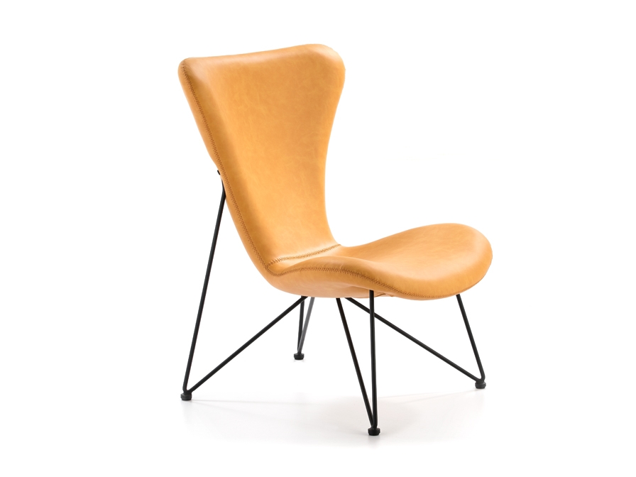 098730 Кресло желтое Schuller Joyce