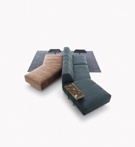 Кожаный диван