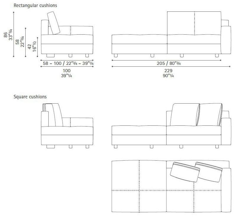 Poltrona Frau Модульный диван La collezione - divani e poltrone sun-id-1459157 - Вид №19