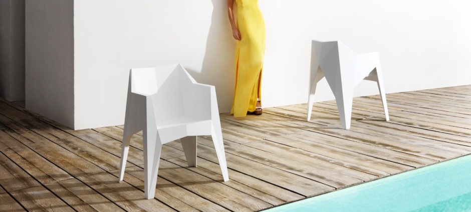 008143 Стул с подлокотниками Vondom Voxel - Вид №2