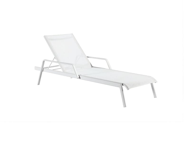 Садовая кровать из синтетического волокна с подлокотниками VINEKO Heather ARCH-00083450