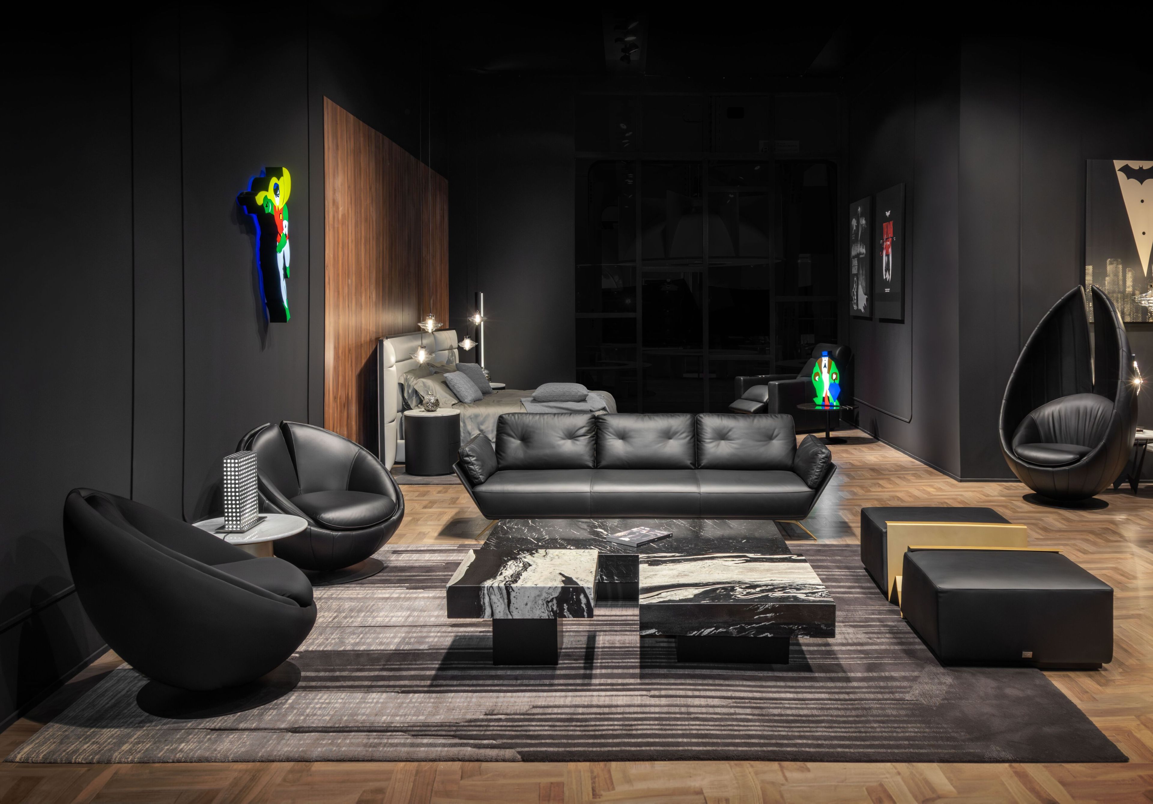 Прямоугольный шерстяной ковер Wayne Enterprises Home Collection WE-006 ARCH-00017647 - Вид №4