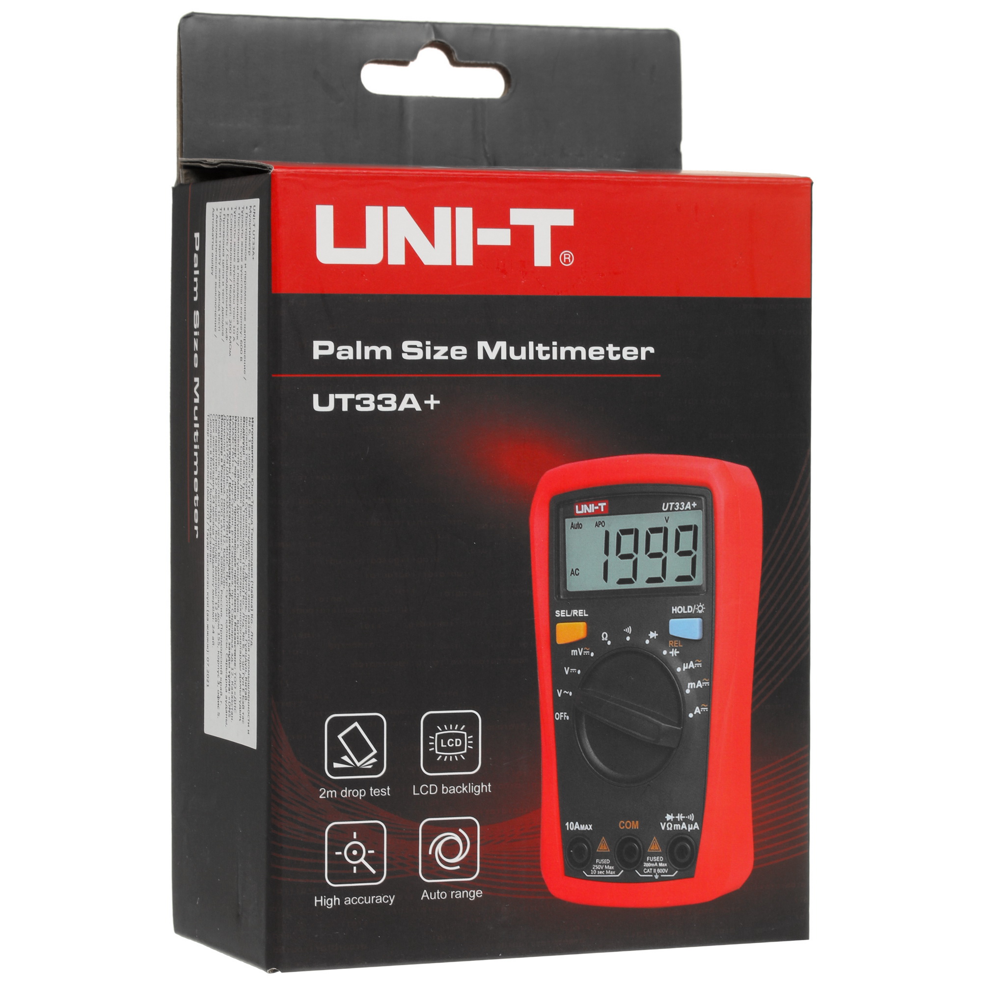 Мультиметр UNI-T UT33A+ 5327754 STDN-0060832 - Вид №5