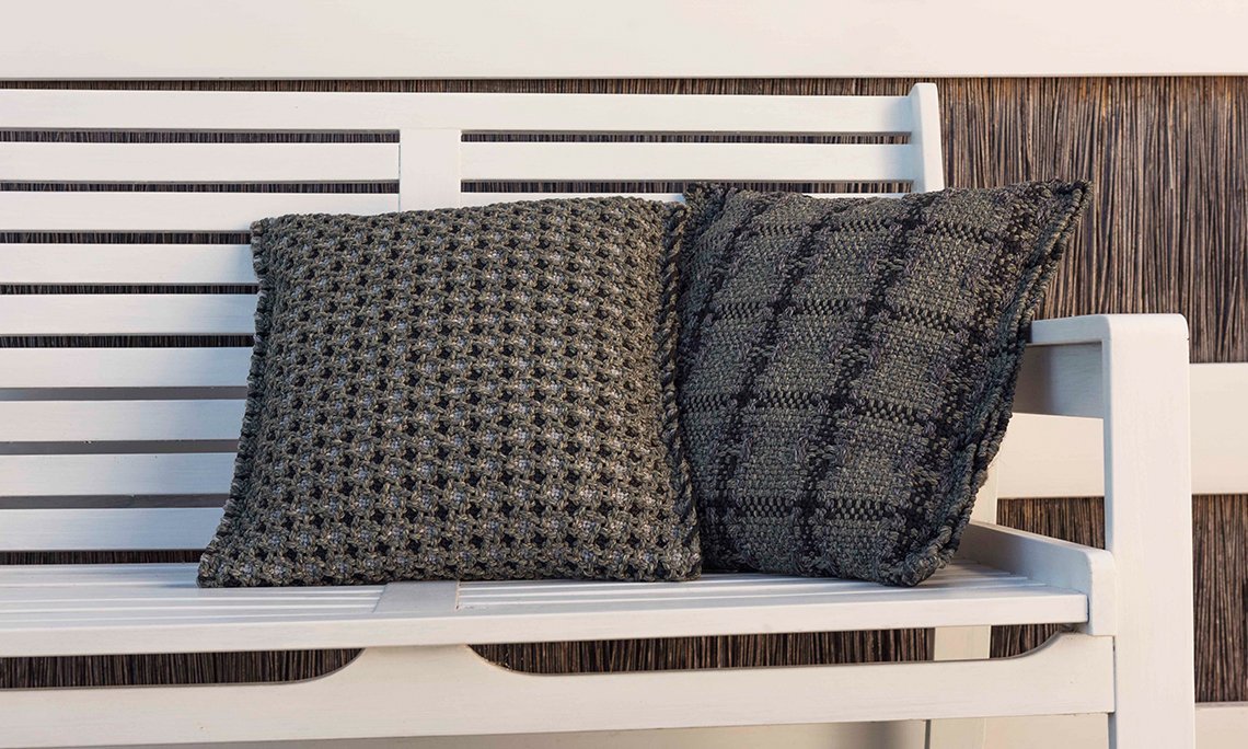 Подушка Gan Gofre green от GAN GAN ОРНАМЕНТ 321551 Черный  - Вид №3