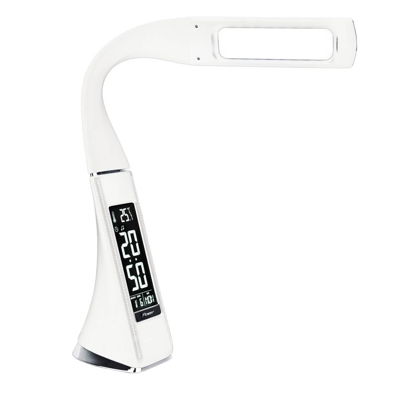 Лампа настольная белая Elektrostandard Elara 4690389111648 ELEKTROSTANDARD ELARA 00-3908168 Белый  - Вид №2