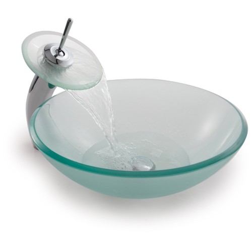 C-GV101FR-KGW1700-PU10 Накладная раковина на столешницу  прямоугольная Krausru  - Вид №2