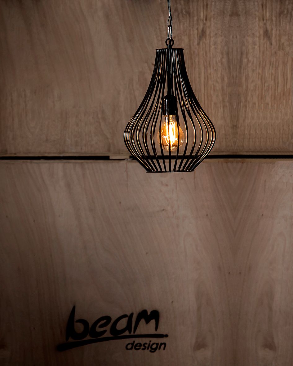Металлический подвесной светильник ручной работы Studio Beam эскиз ARCH-00016175