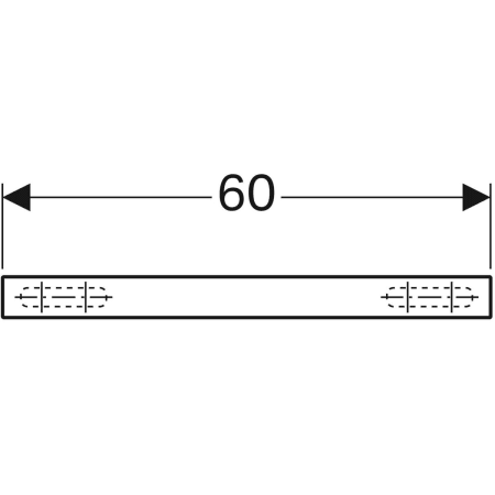 840962000 Настенная полка Geberit iCon Geberit  - Вид №18