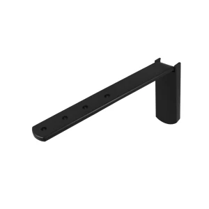 Настенный кронштейн Kreaforta Pro для шинных карнизов 10-15 см черный 2 шт 89433091