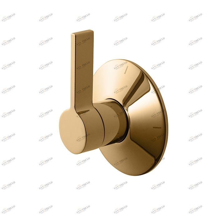 2-ходовой скрытый переключающий клапан 1/2 ”. Ручной переключатель. Расход 29,23 л / мин. при 3 барах  Lignage NOKEN 100238517  GOLD 