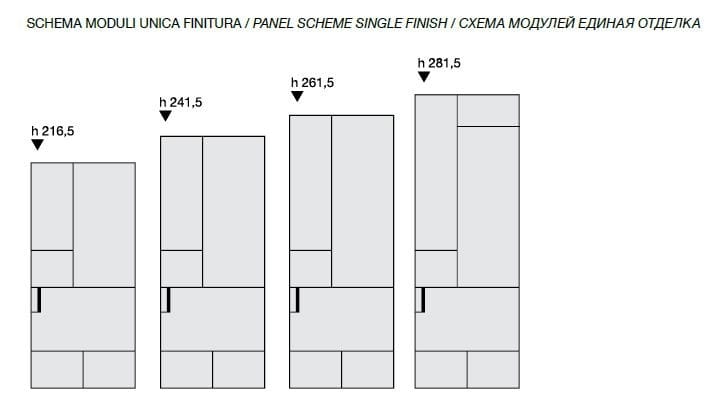 Раздвижные двери из кожи и стекла Longhi Aluminiun Chic-Doors ARCH-00061555 - Вид №6