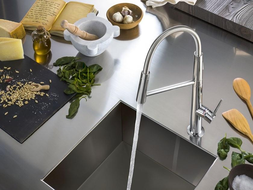Nobili Rubinetterie Кухонный смеситель на одно отверстие с ограничителем потока sun-id-1359483 - Вид №2