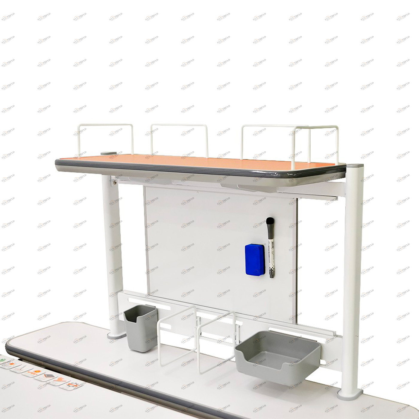 Книжная полка BD-P17 клен MEALUX  336249 Бежевый Santreyd 