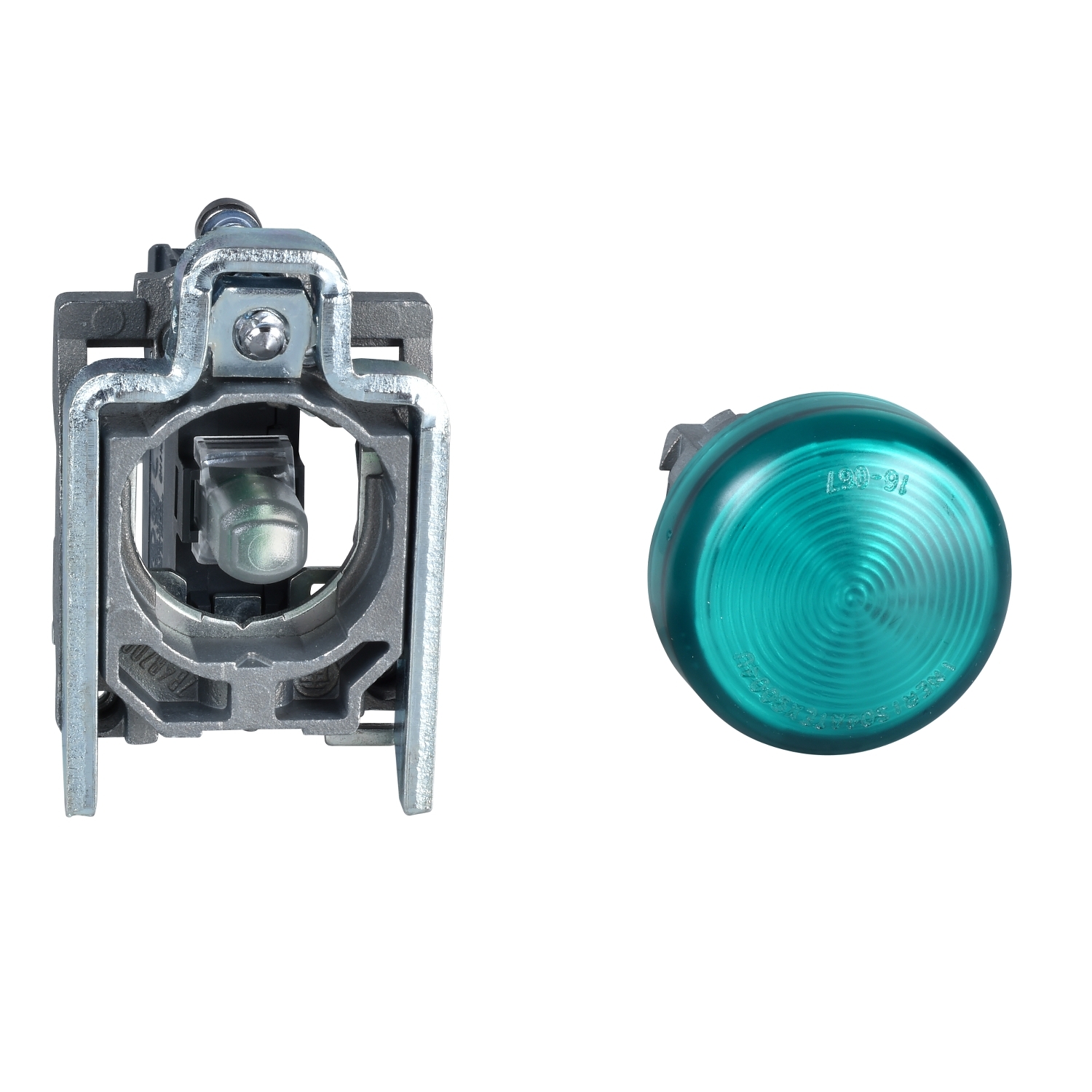 XB4BVB3EX Лампа сигнальная Harmony, 22мм, 24В, AC/DC, Зеленый Schneider Electric Кнопки и лампочки 