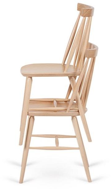 Paged Штабелируемый стул из бука  A-9850  - Вид №3