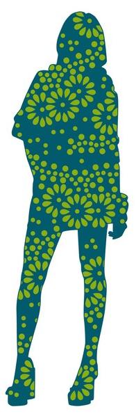 CONCEPTUWALL Декор из клейкой ткани Silhouettes sun-id-1391006 - Вид №13