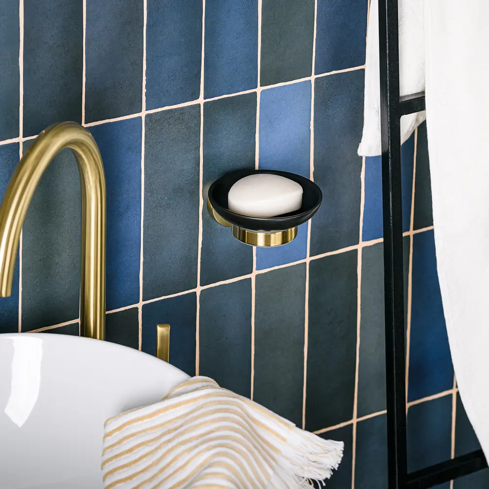 Мыльница Moroshka Oro Nero металл цвет чёрный/золотой STLM-2183030 - Вид №7