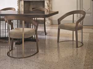 Кожаный мягкий стул