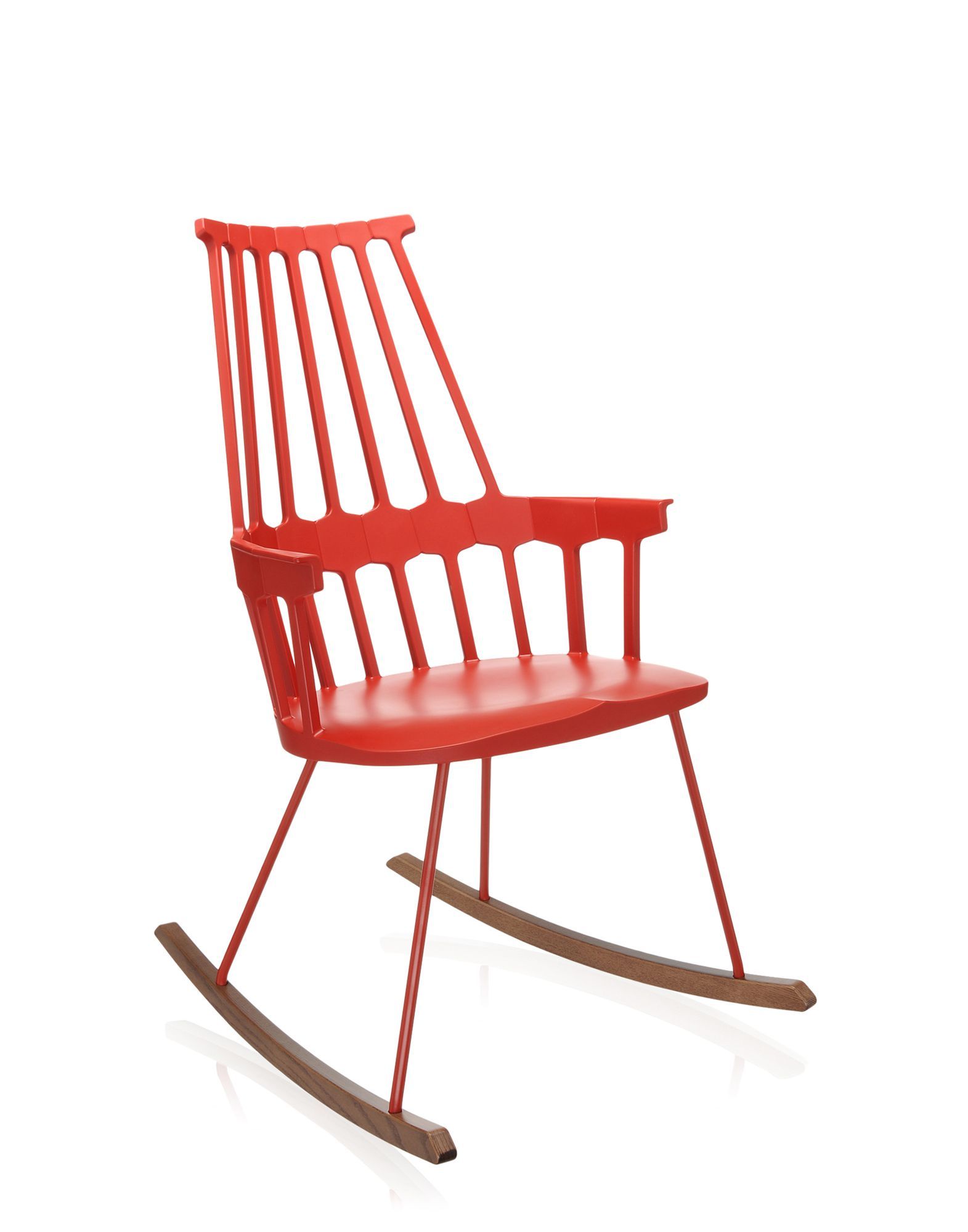 Кресло-качалка из инженерного пластика с подлокотниками Kartell COMBACK ARCH-00138467 - Вид №16