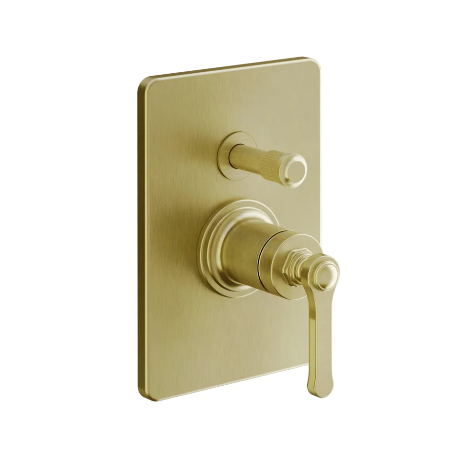 Смеситель для душа 65079 716 Gessi Venti20 PVD С ЗОЛОТОЙ ЩЕТКОЙ 65079716