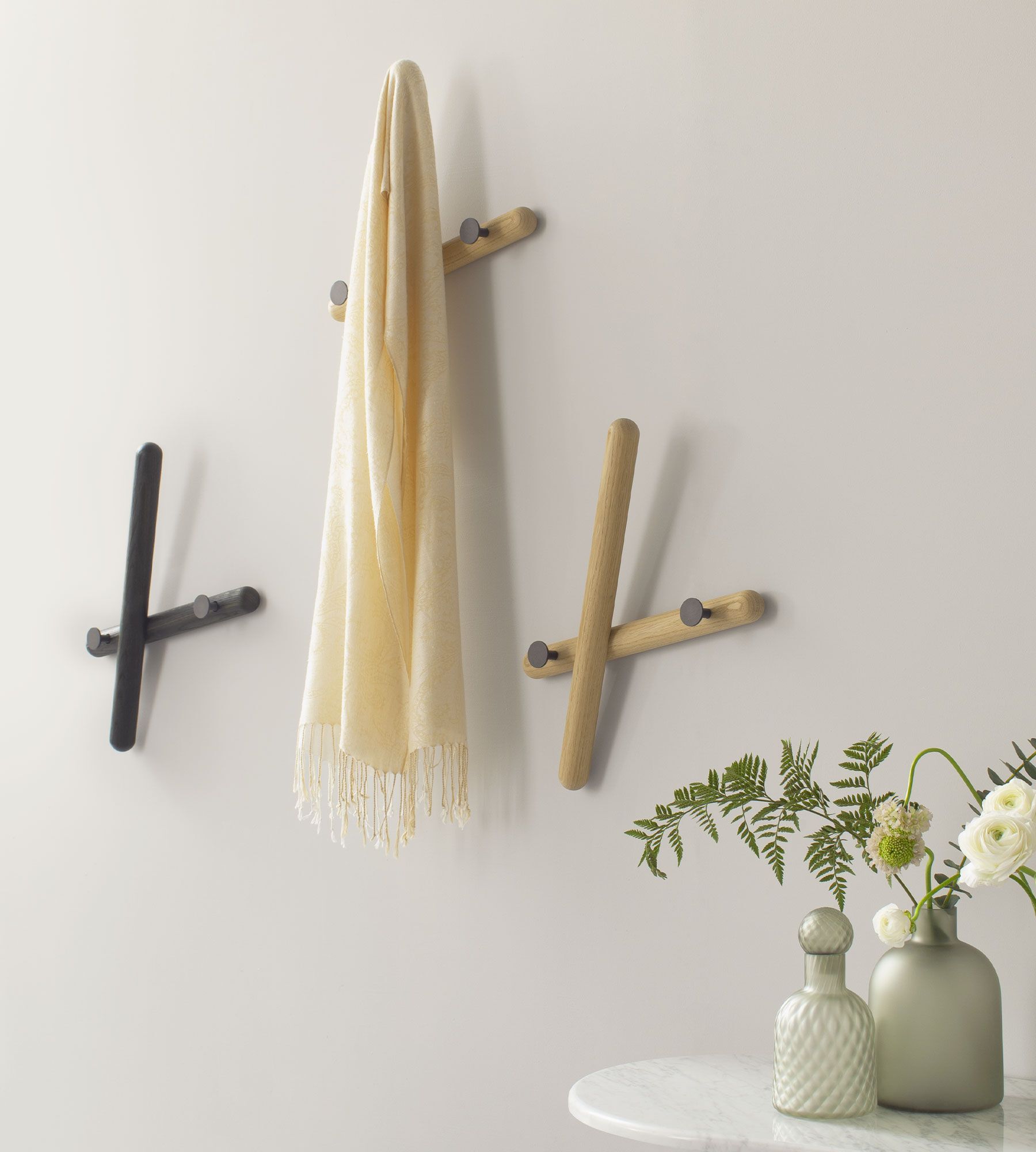 Настенная вешалка из массива дерева Morica Design Enjoy ARCH-00146854 - Вид №7