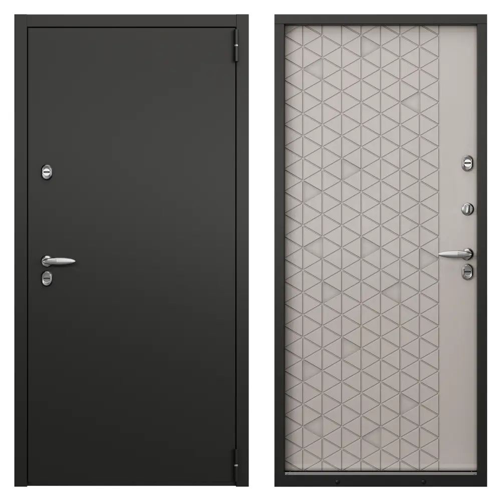 Дверь входная металлическая Норда 880 мм правая цвет вест бежевый TOREX STLM-2122274