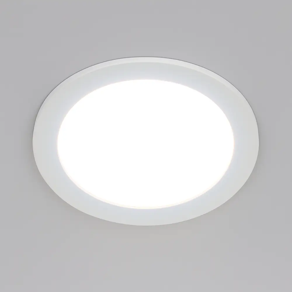 Светильник точечный LED встраиваемый Osram Ret 1235LM отверстие 150мм 13 Вт холодный белый свет цвет белый STLM-2176669 - Вид №1