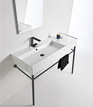 10063 Scarabeoceramica Консоль для умывальника 120 см Teorema2.0 Teorema 2.0 Santreyd