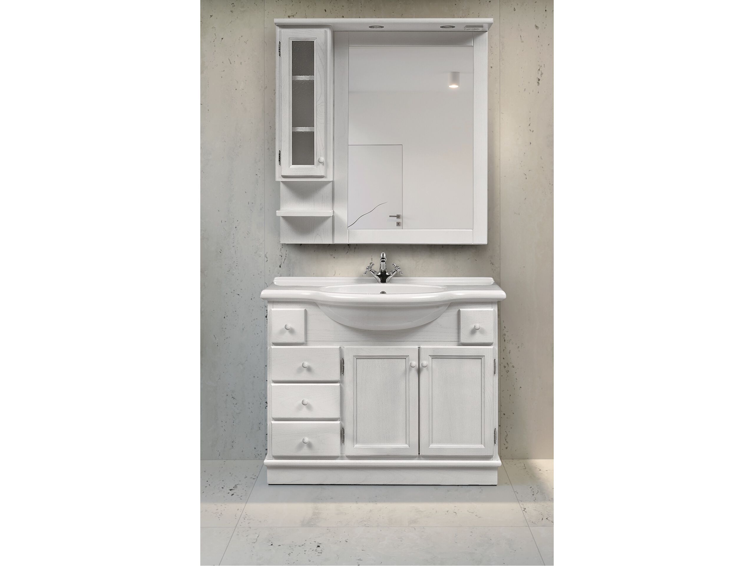 Напольный умывальник с ящиками Gaia Mobili Classic ARCH-00114055 - Вид №1