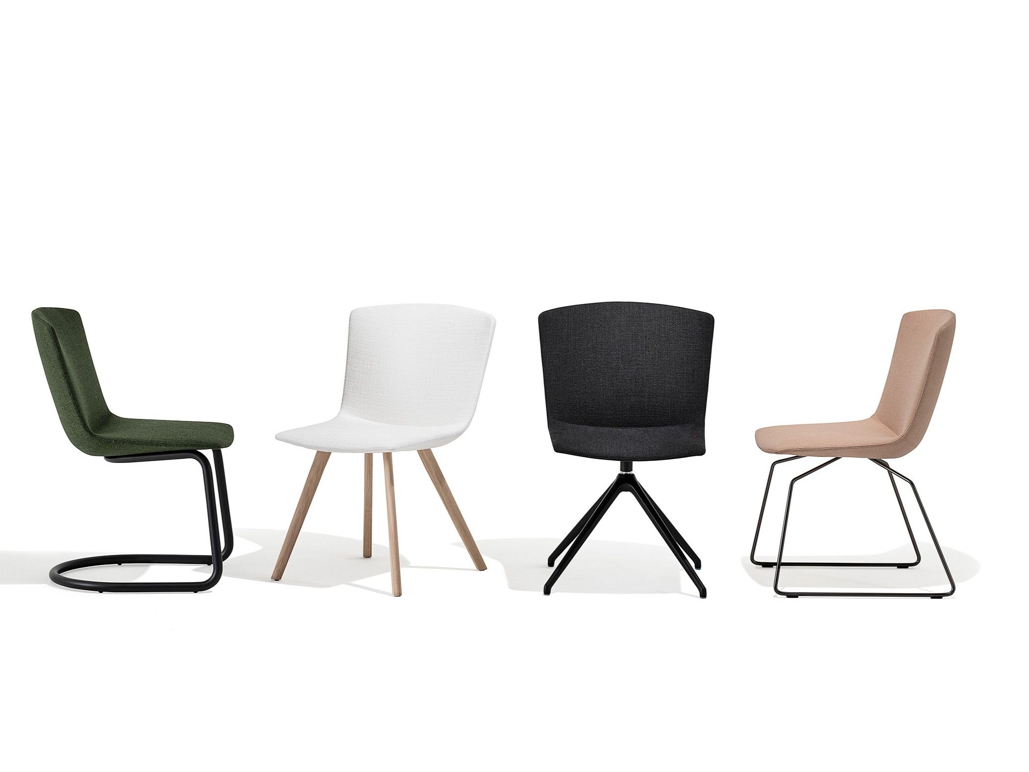 Мягкий тканевый консольный стул Desalto Calum ARCH-00130438 - Вид №1