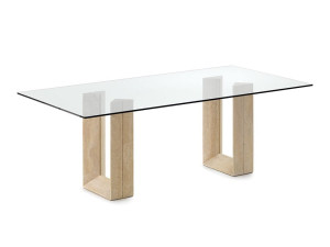 Прямоугольный Хрустальный стол