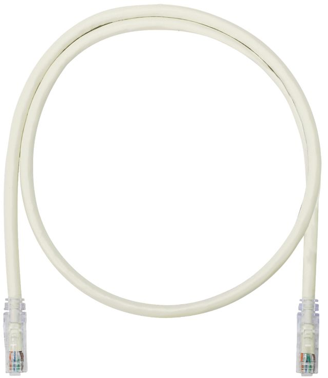 UTP6A10M Copper patch cord, category 6a, off whit Panduit Santreyd 