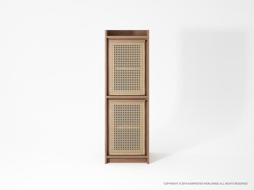 KARPENTER Комод из массива дерева и ротанга Roots sun-id-1422030 - Вид №14