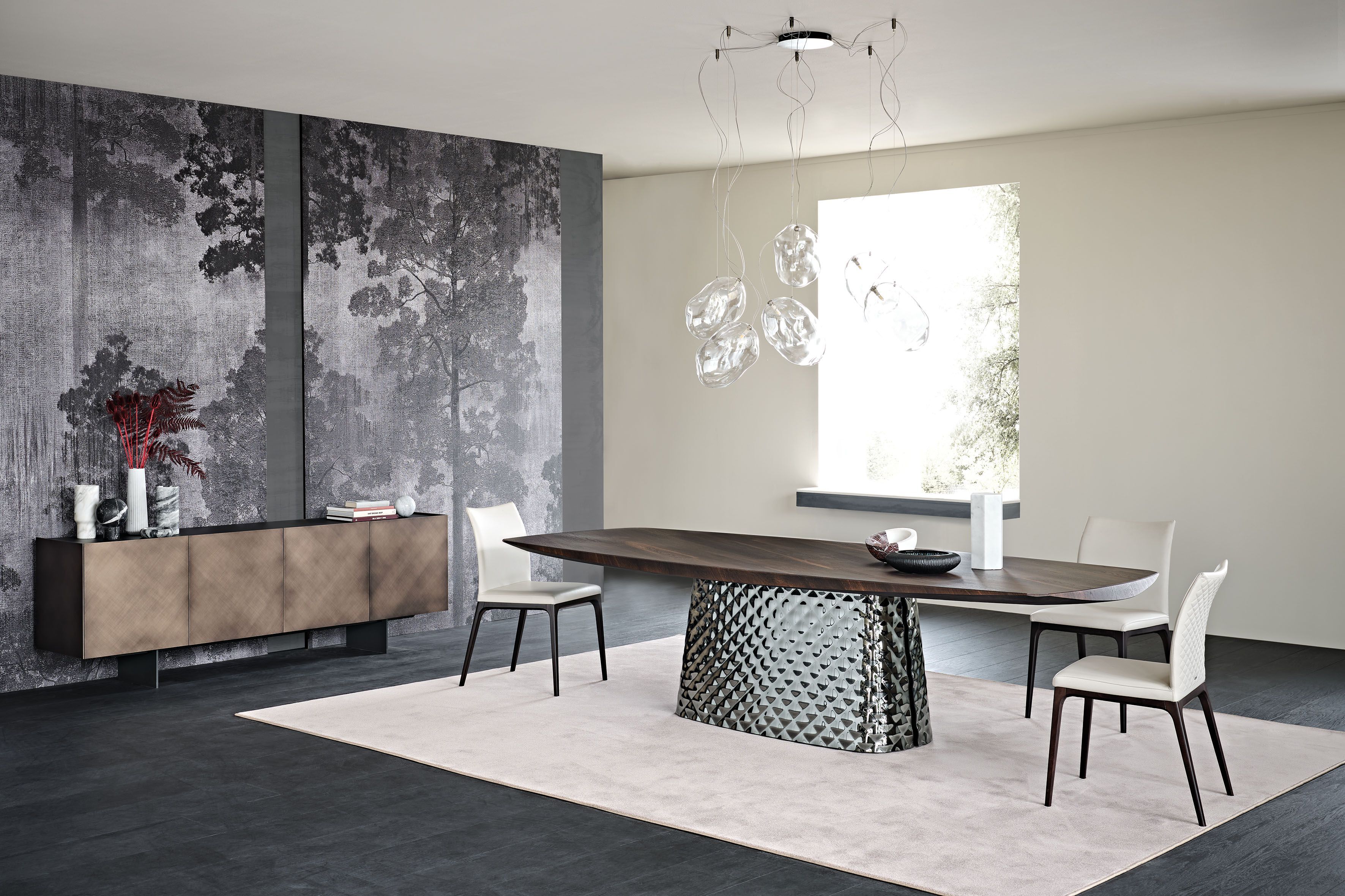 Деревянный бочковый стол Cattelan italia Atrium ARCH-00052788 - Вид №4