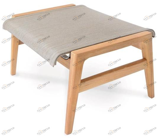 FISCHER MÖBEL Садовая подставка для ног из сетки Barcelona 5720