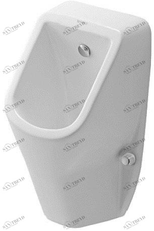 082930 Настенный писсуар, уринал с мушкой Duravit D-Code