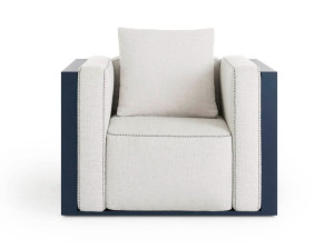 Термокрытый алюминиевый садовый стул с подлокотниками