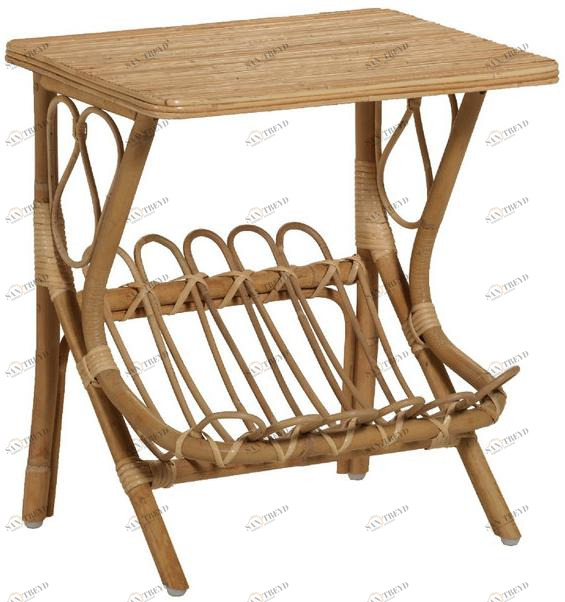 Kok Maison Прямоугольная тумбочка из ротанга Vintage sun-id-1402855