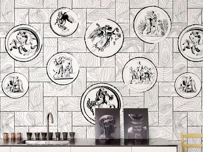 Wall&decò Обои для ванной Wet system 20 Wet_sp2001 / wet_sp2002