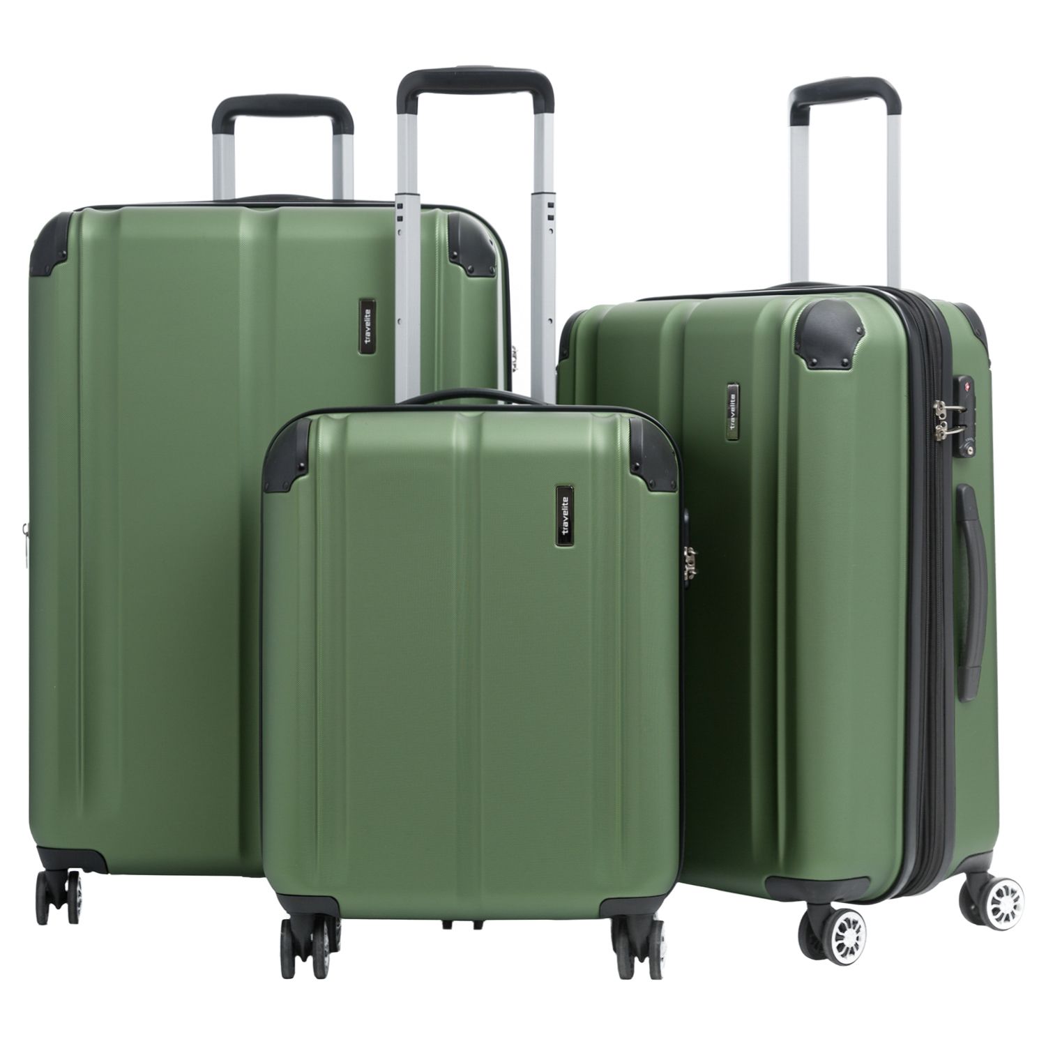 73047-80 Чемодан 73047 4-Wheels Trolley S Travelite City - Вид №7