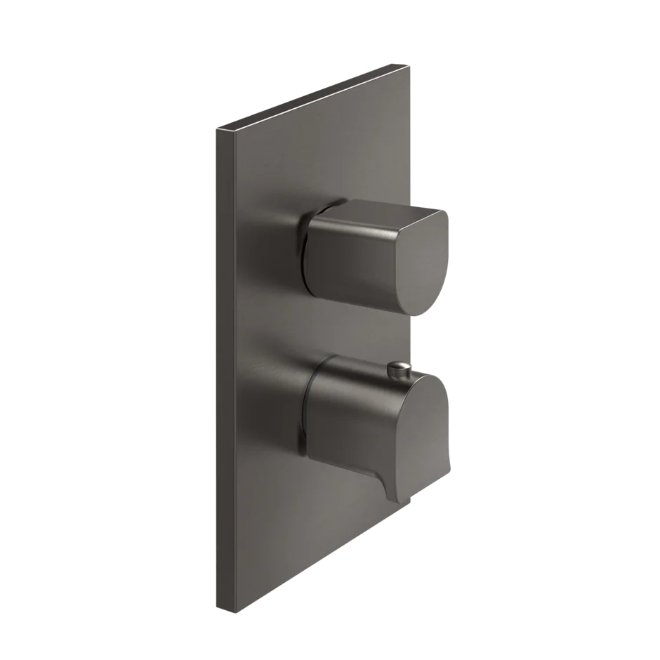 Смеситель для душа 59134 707 Gessi Rilievo ЧЕРНЫЙ МЕТАЛЛ BR. PVD 59134707