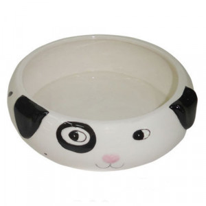 ПР0044118 Миска для животных Puppy белая керамическая 15,5х4,5 см 340мл Foxie