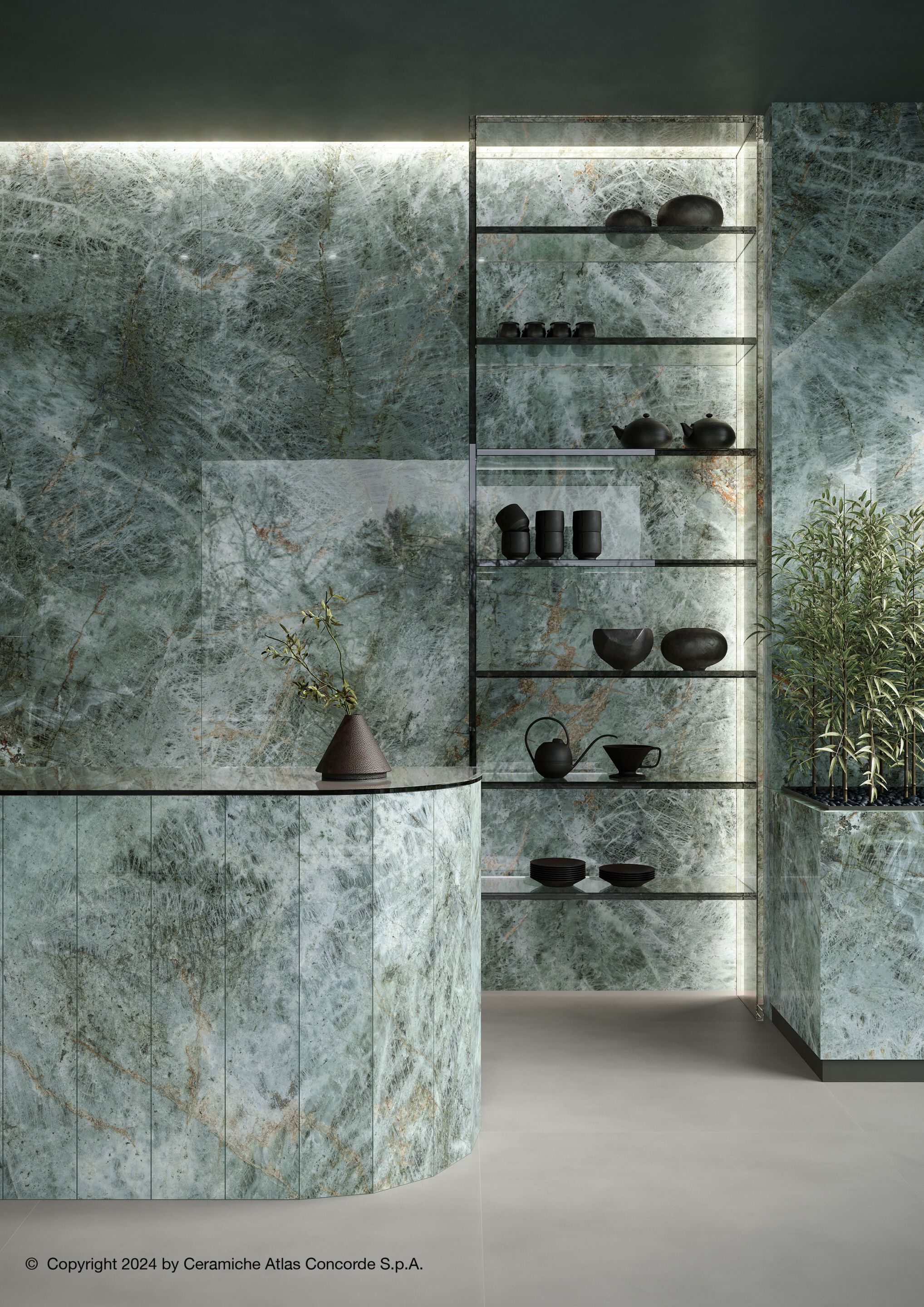 Пол / керамогранит с мраморным эффектом Atlas Concorde Marvel Diva ARCH-00083250 - Вид №33