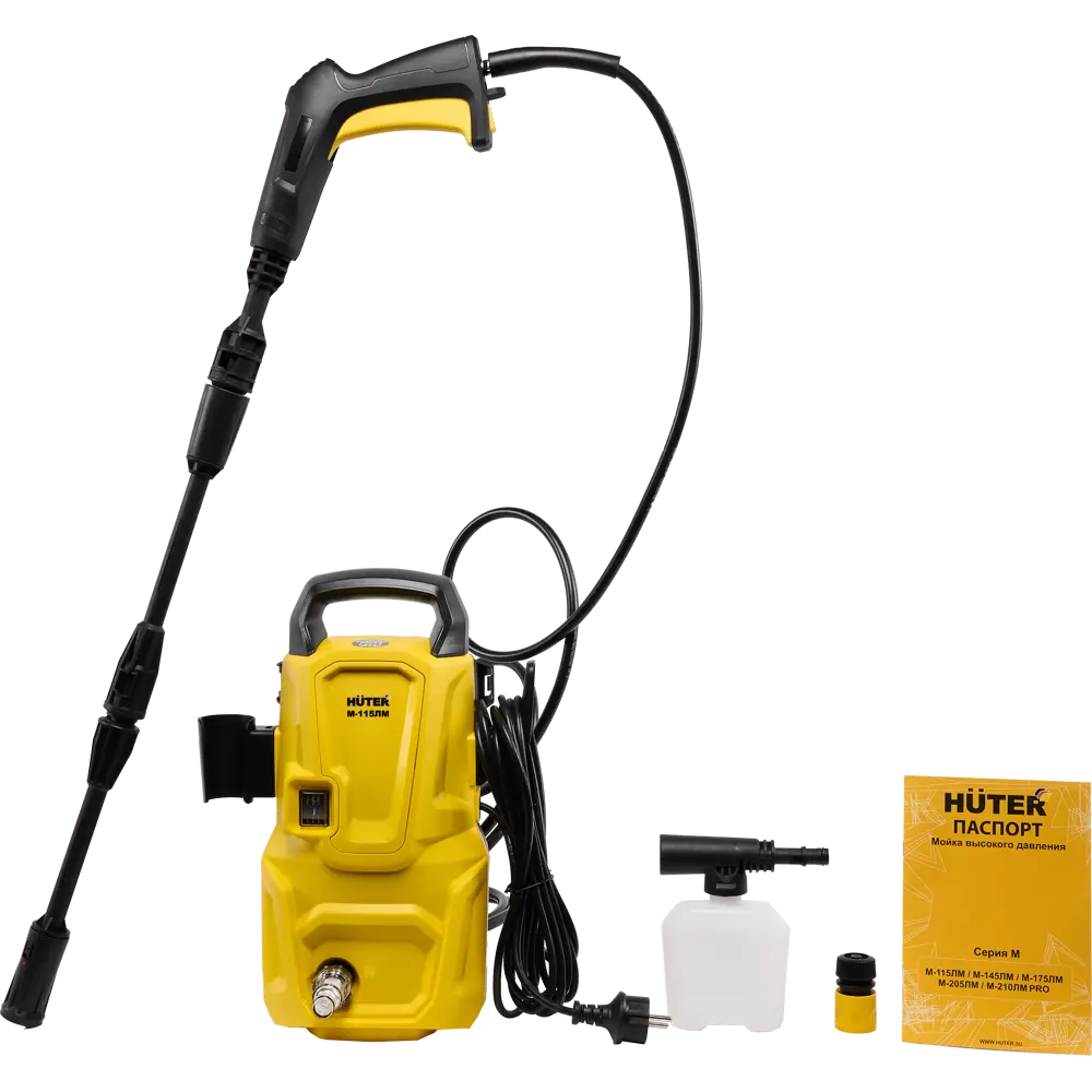 Мойка высокого давления Huter М-115ЛМ с пеногенератором, 115 бар 89412164 STLM-1570615 - Вид №6