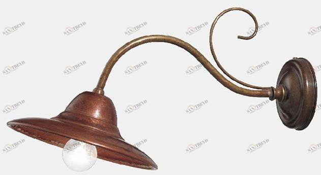 Il Fanale Бра из металла с фиксированным кронштейном Barchessa 220.04.or / 220.05.or / 220.06.or