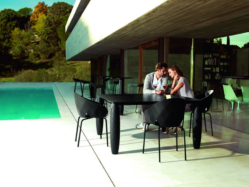 VONDOM Пластиковый садовый стул Vases sun-id-1449494 - Вид №1