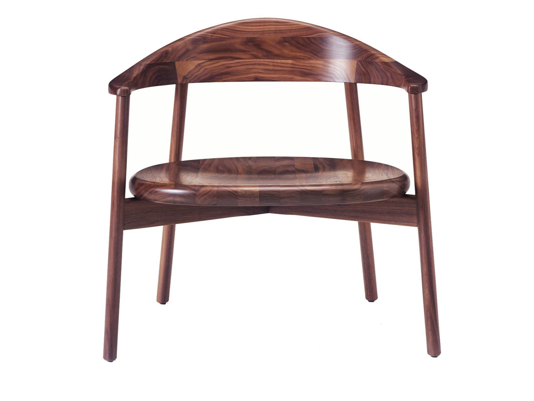 Стул из массива дерева с подлокотниками BassamFellows ARCH-00090418 - Вид №4