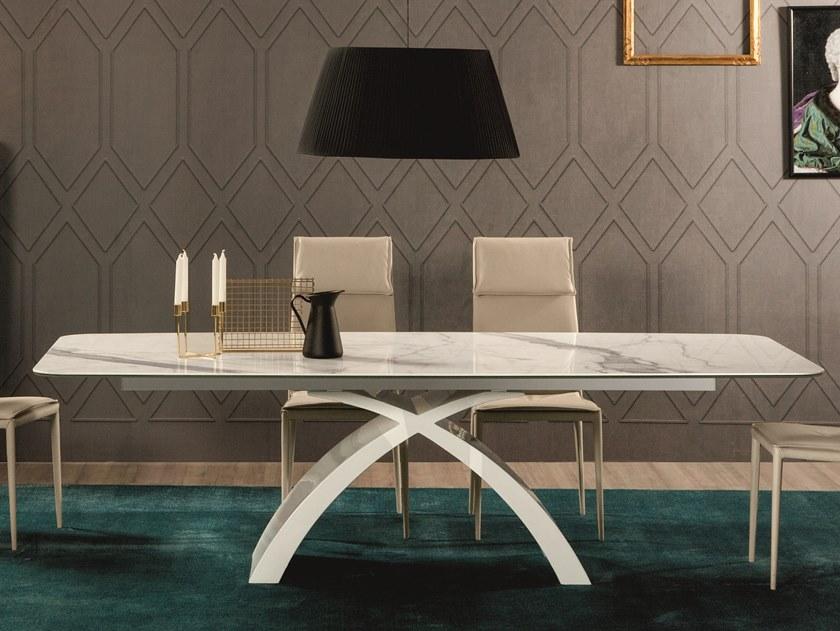 Tonin Casa Прямоугольный стол из керамогранита  T6951  - Вид №9