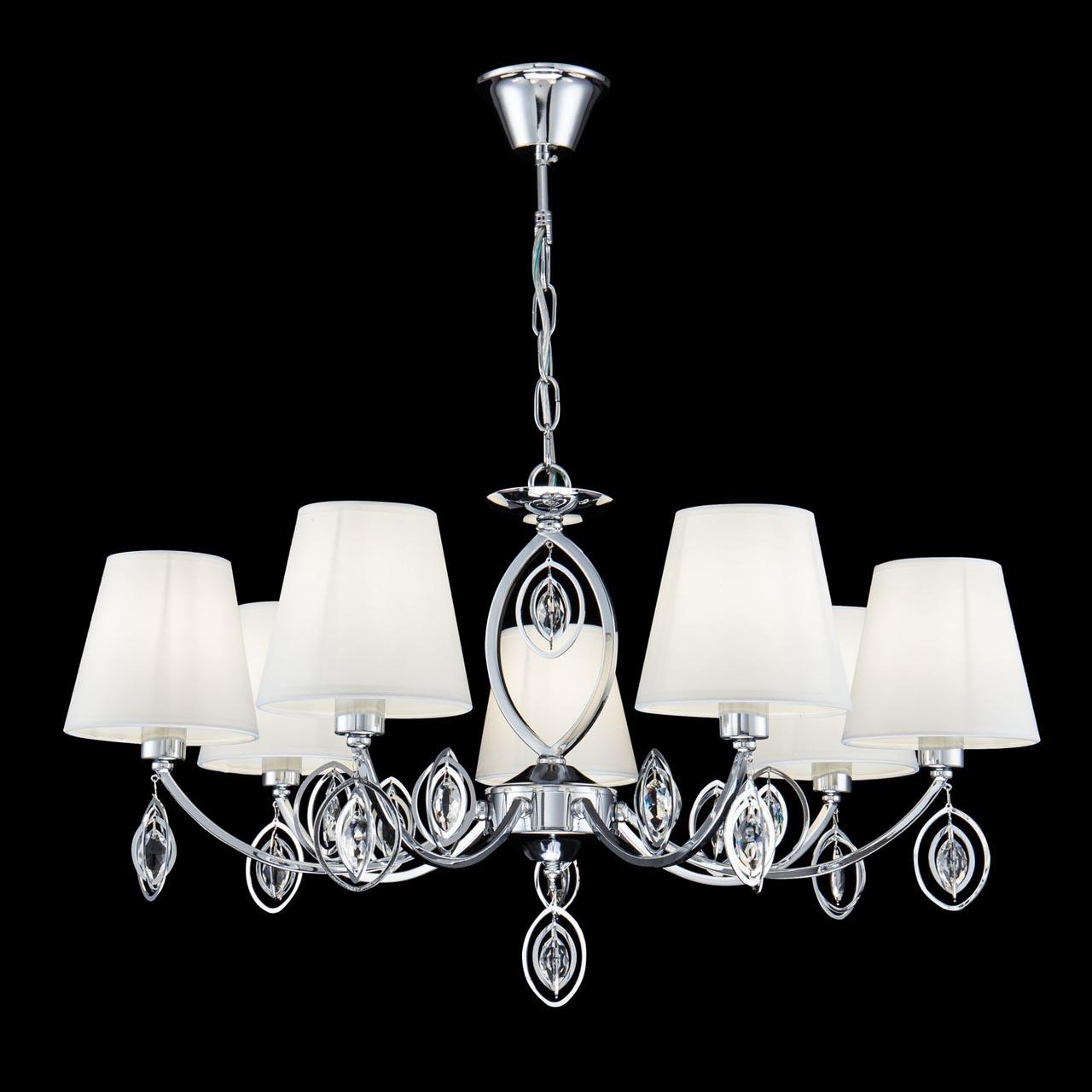 Подвесная люстра Freya Luciana FR2003PL-07CH FREYA ДИЗАЙНЕРСКИЕ, LUCIANA 194347 Белый  - Вид №1